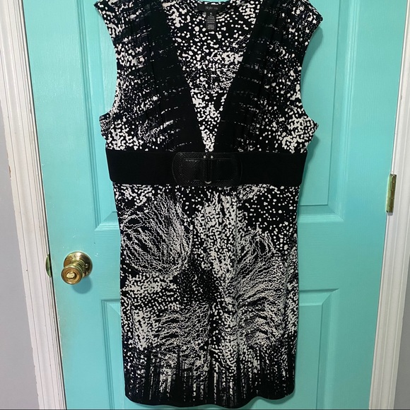 Style&co black and white dress - Picture 1 of 5